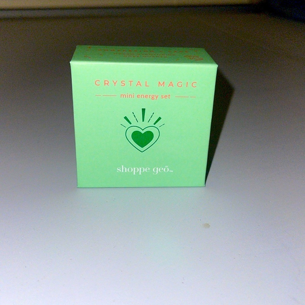 NIB Crystal Magic Compassion + Care Mini Energy Set NIB